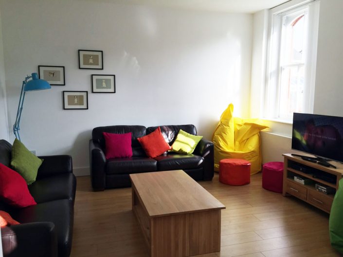 student living room